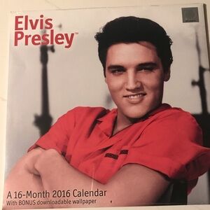 Vintage Elvis 2016 Calendar